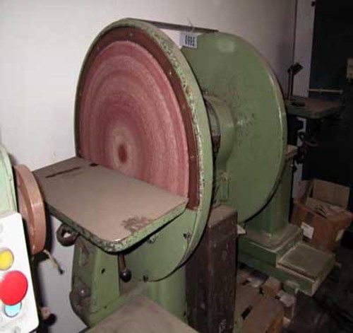 Double sandpaperingmachine, discs Ø 800mm